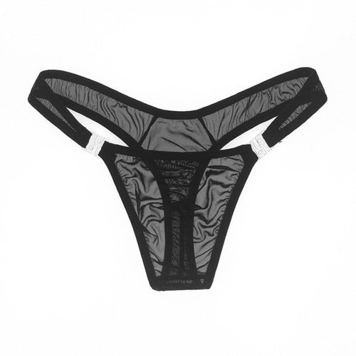 Ultra-thin breathable mesh men's underwear, foreign trade briefs, low-waist underwear, men's sexy T-pants 2070