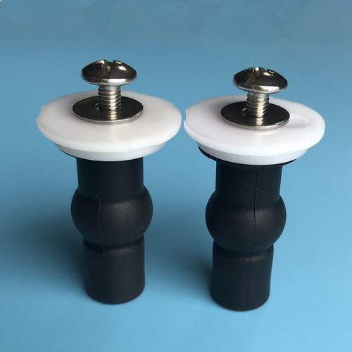 Universal rubber toilet seat accessories stainless steel toilet cover mounting screws smart top expansion bolts