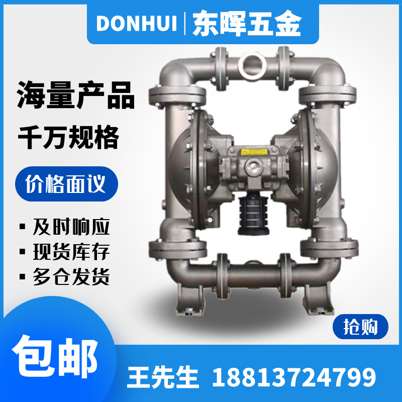 斯凯力气动隔膜泵LS40 CS-AA-SP-SP-SP-00 造纸浆1.5寸往复水泵
