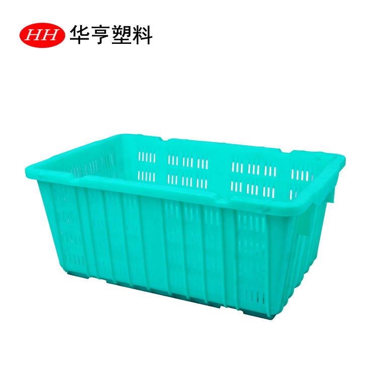 【华亨塑料厂家直销】塑料周转筐/菜筐-二型菜筐