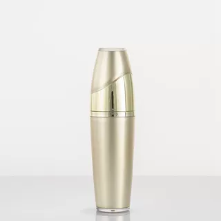 创圆亚克力护肤化妆品包材定制包装瓶罐80ml水乳液精华泵头内胆金