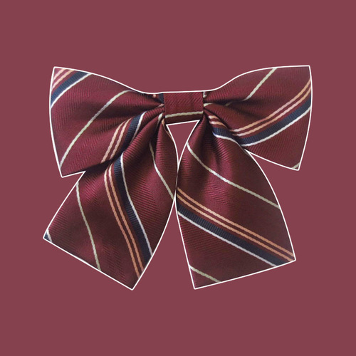 Close Love Bow Tie Same Style Customized JK Uniform Sailor Wear Bow Tie Japanese School Uniform Blue Bow Tie