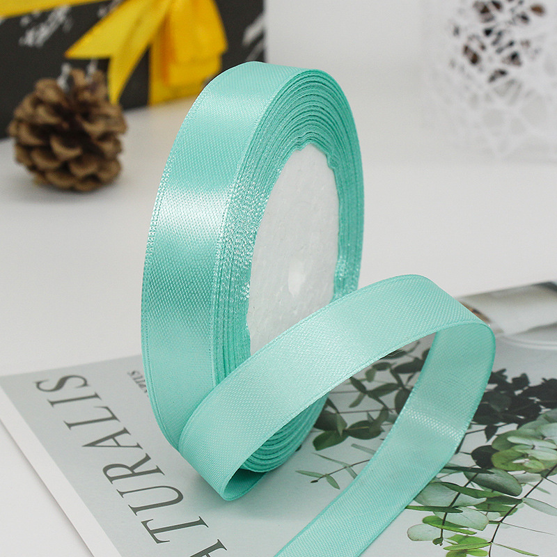 Fábrica al por mayor 1,5 cm cinta de ancho caja de embalaje de dulces cinta decoración de la boda cinta de embalaje de regalo