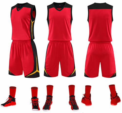 Basketball Suit Set Men Adult Children Short Sleeve Training Suit Competition Team Suit Printing Women Wholesale Ball Clothes 