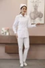 Doll, white long-sleeve, trousers, doll collar