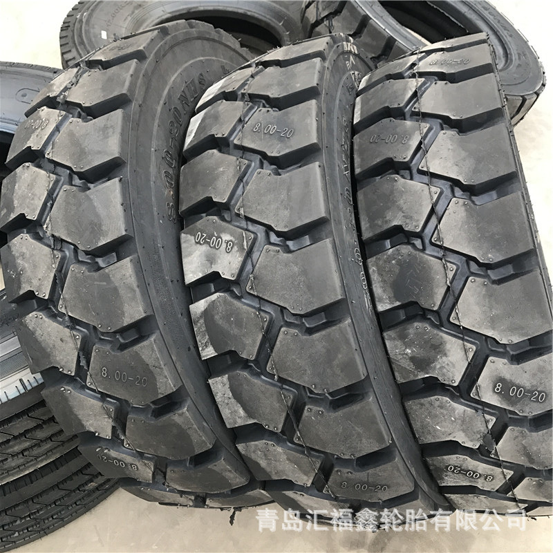 现货销售轮胎工程胎8.00-20 矿井轮胎800-20 矿用填充轮胎