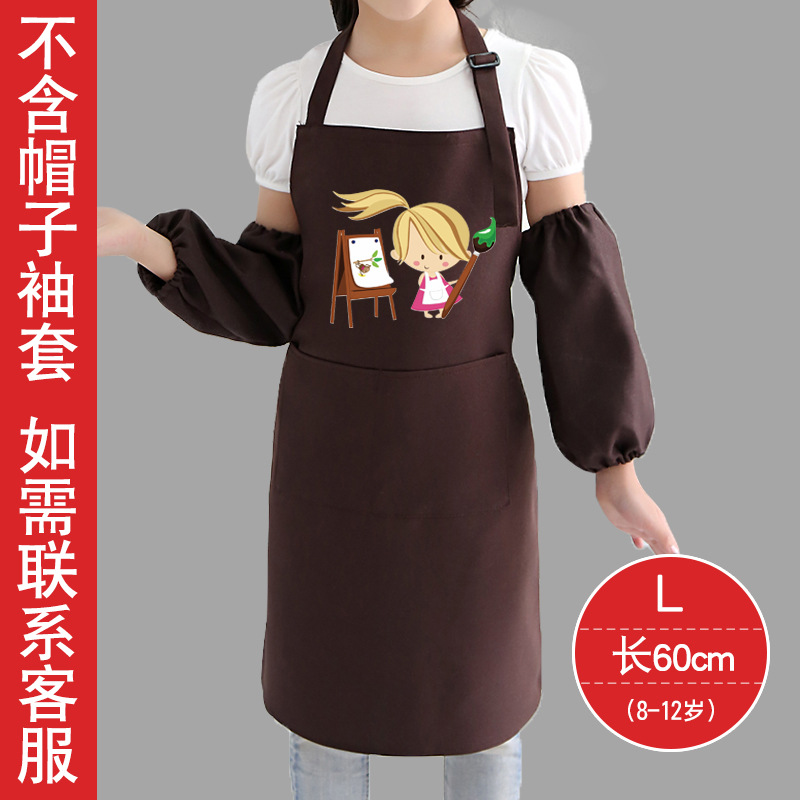Delantal para niños ropa de pintura de logotipo personalizado niños personalizados anti-incrustante jardín de infantes pintura de arte delantal Impresión de impresión imagen