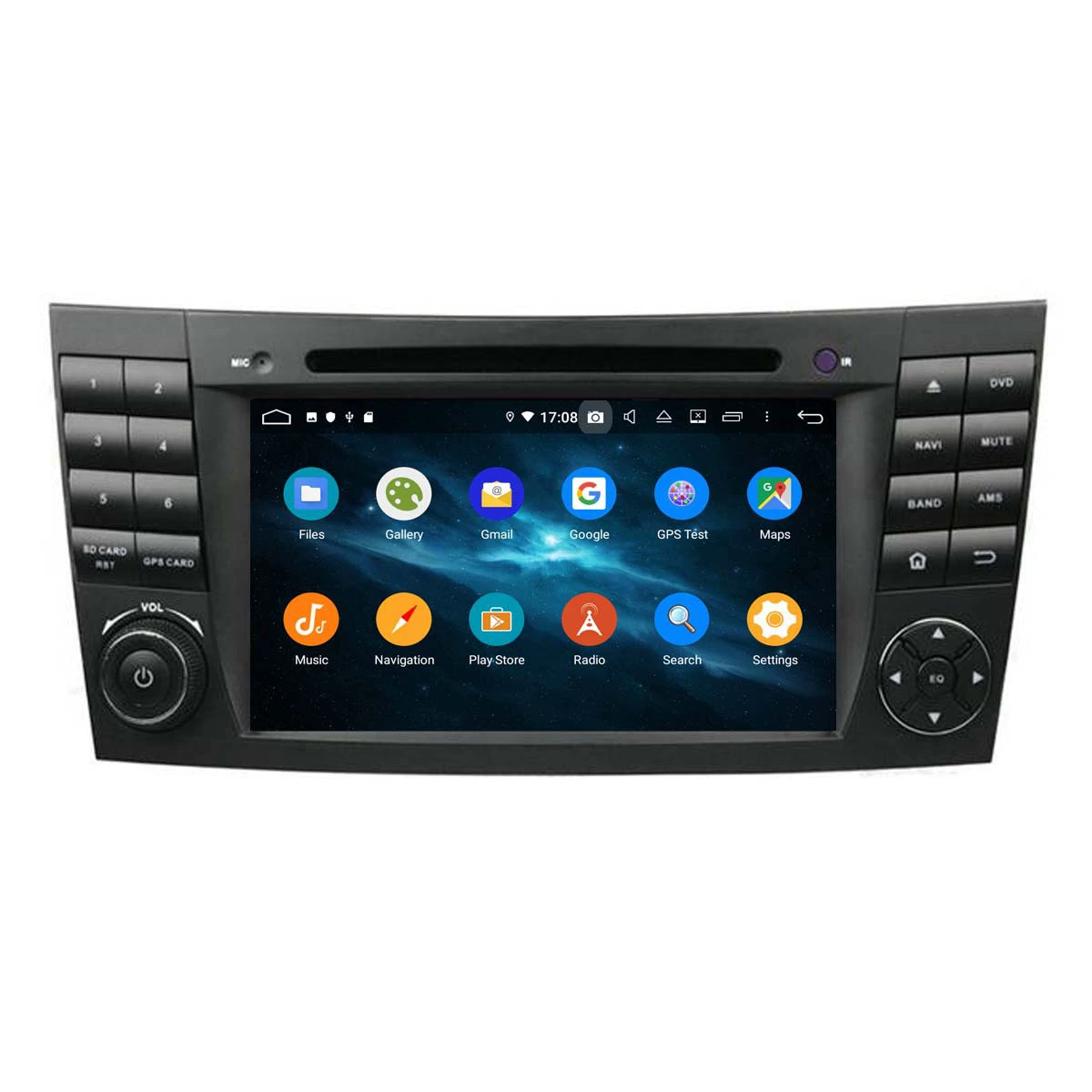 Подходит для Mercedes-Benz W211 W219 W463, Mercedes-Benz C- и E-генерации, семи дюймов, Mercedes-Benz Android навигатор