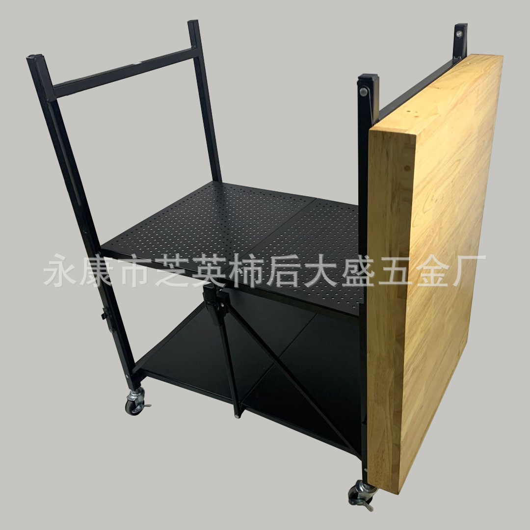 Mesa de comedor plegable móvil mesa de estudio en casa puesto al aire libre mesa larga portátil simple rectangular mesa de madera de hierro y silla