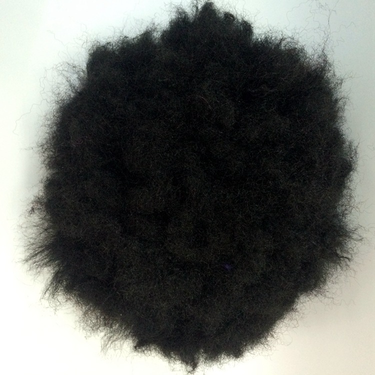Black 230g explosive exaggerated black celebrity wig manufacturer customizes and sells all kinds of inflated wigs directly detail image 4