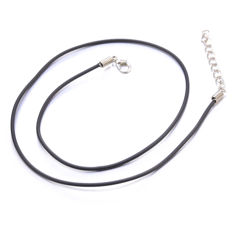 220g Weight Rope Jewelry Making Type 45+5cm Jewelry Making Size DIY Jewelry Accessories Classification 100 PCS/Package Quantity Wax rope Material Solid Color Pattern Plating Design Retro Style 100 PCS/Package 45+5cm Wax Rope Solid Color Rope 10