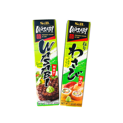 Japanese food imported SB green mustard, Xinkou wasabi sauce, seafood hot pot, sashimi, sushi, barbecue dipping sauce