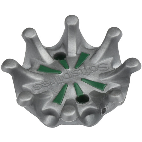 Golf shoe spikes, golf shoe movable spikes, fast rotating spikes
