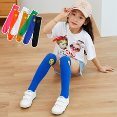 Children's Socks Autumn and Winter New Over-the-Knee Stockings Baby Socks Smiling Face Socks for Students Trendy Children's Socks Wholesale