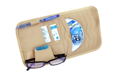 Beige CD clip Fuzhi car Multimediya və saxlama aksesuarları