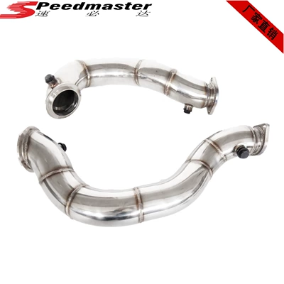 3 "stainless steel exhaust pipe suitable for 07-10 B * W N54 E90 E91 E92 E93 E82