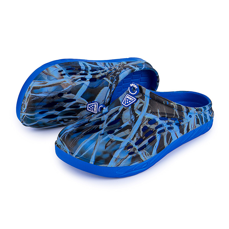 洞洞鞋 货号181迷彩男士夏季洞洞鞋沙滩鞋