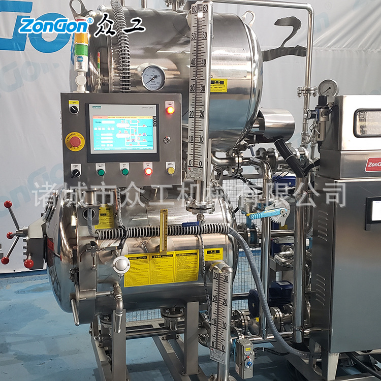 诸城食品高压式杀菌锅  宠物食品灭菌锅  狗粮猫粮肉类杀菌釜