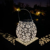 Garden lights solar-powered for gazebo, LED flashlight, decorations, lampshade