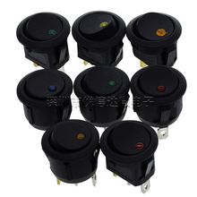 KCD105�����_�P12V����؈��LEDָʾ��3�_2�n�N���Դ����20MM�A��