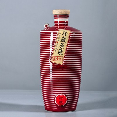 景德鎮壹斤陶瓷酒瓶多款光瓶儲酒擺設工藝瓷定做陶瓷