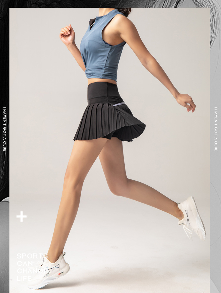 Dyke fit sport miniskirt