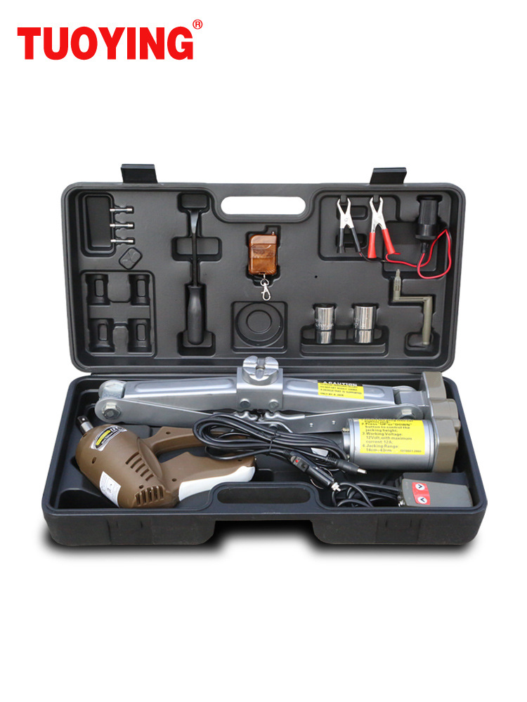 千斤顶 SUV轿车卧式5吨多功能汽车12V车载电动千金顶越野换胎通用