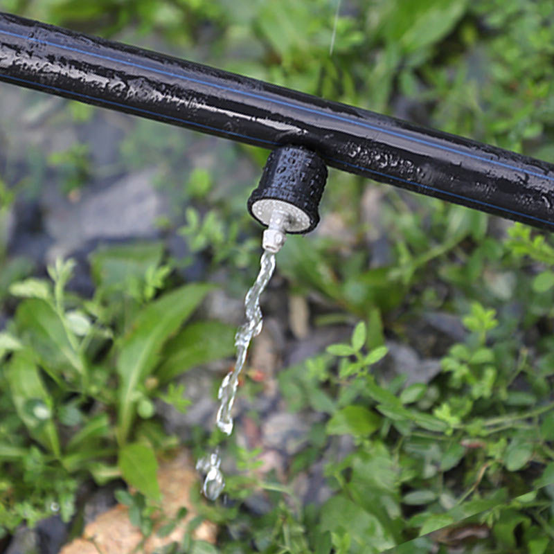 Estabilizador de flujo de lluvia gris goteo tubo de PE sistema de equipos de riego de jardín directo sin impuestos