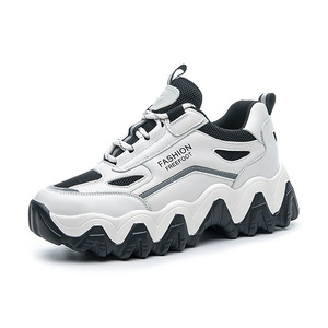 老爹鞋女2020秋季新款厚底透气内增高超火百搭休闲运动鞋女秋款