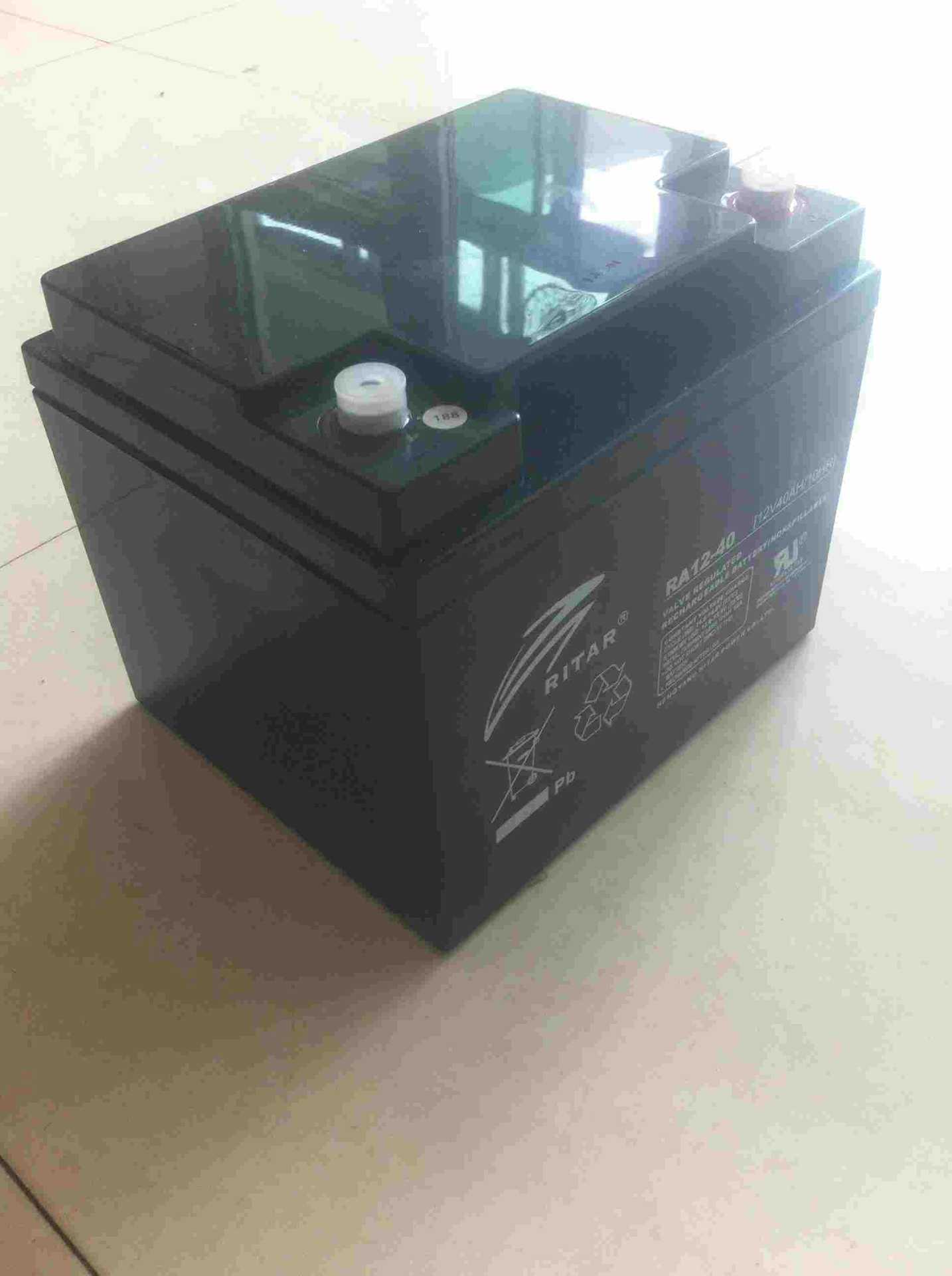 瑞达蓄电池RA12-40 UPS瑞达蓄电池12V40AH器械阀控密封式