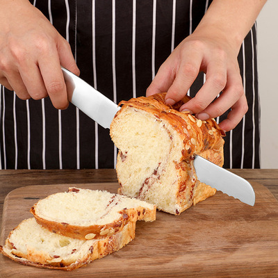 不鏽鋼面包刀空心柄家用德國IF設計獲獎家用品質切蛋糕店烘焙工具