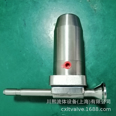 卫生级 不锈钢316L 内孔大小可以定制 气动灌装隔膜阀