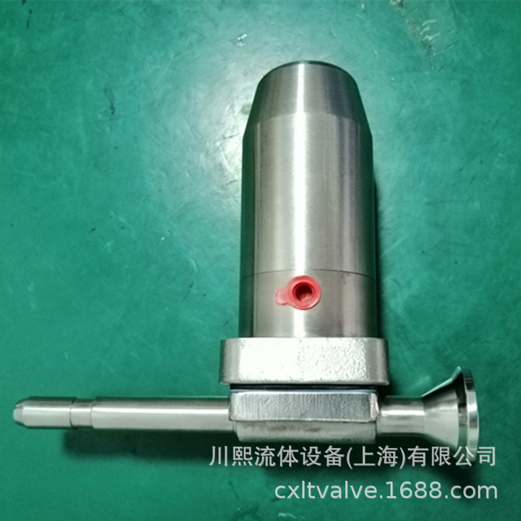 卫生级 不锈钢316L 内孔大小可以定制 气动灌装隔膜阀