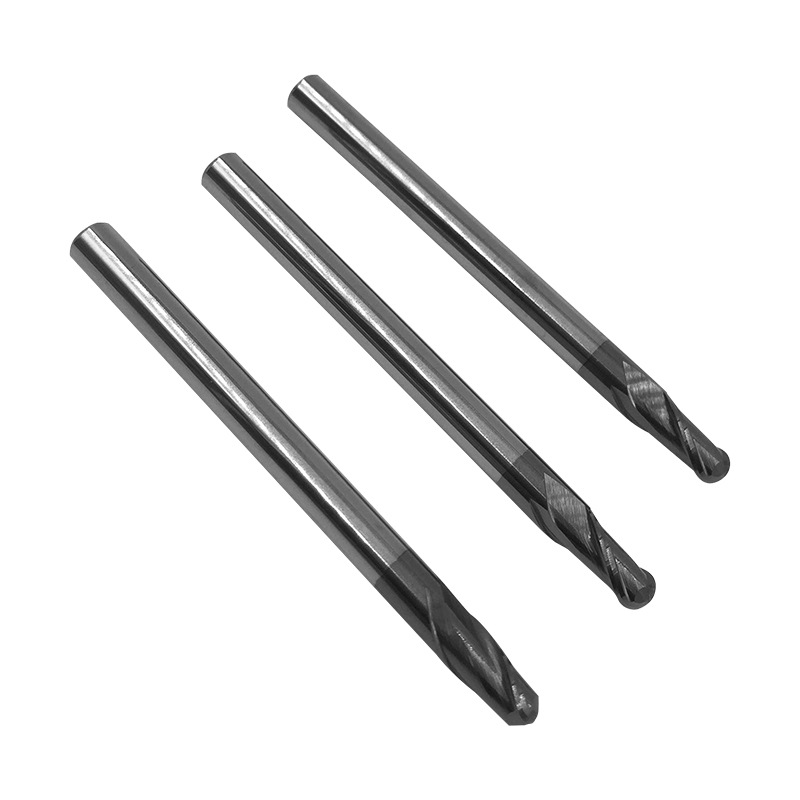 工厂供应批发QGT55度钨钢涂层球头铣刀R刀R0.5-R6mm提供O EM服务