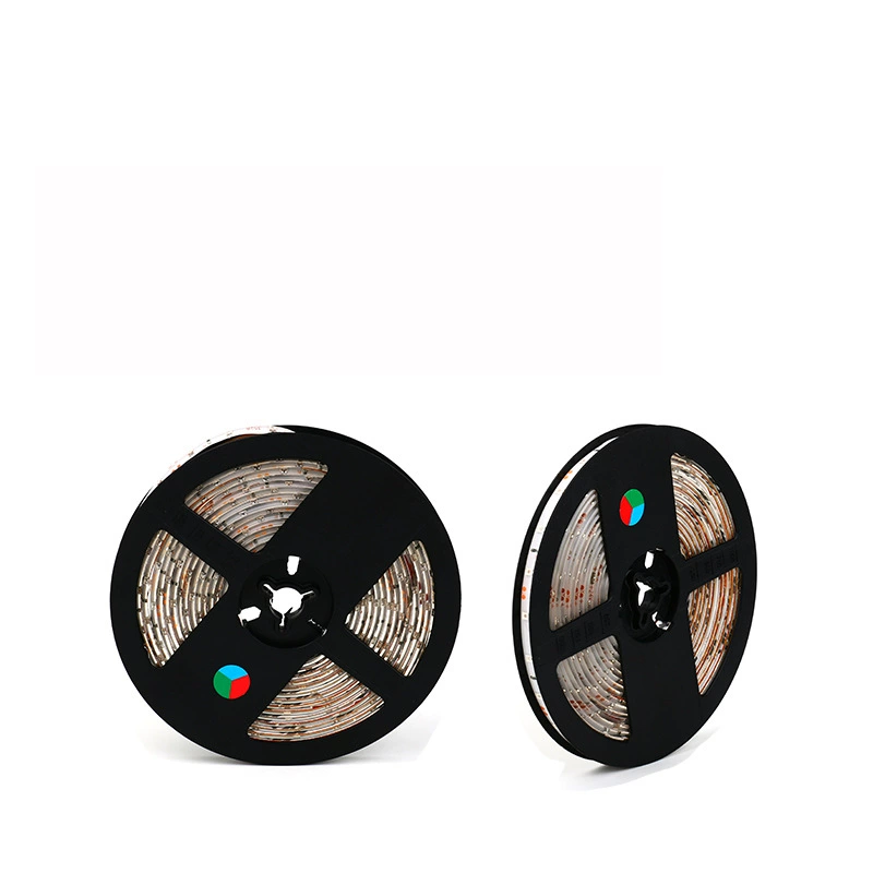 Светодиодная лента RGB 3528 SMD, 5 м (вариант влагозащищенный), пульт дистанционного управления 44 клавиши, 12В постоянного тока