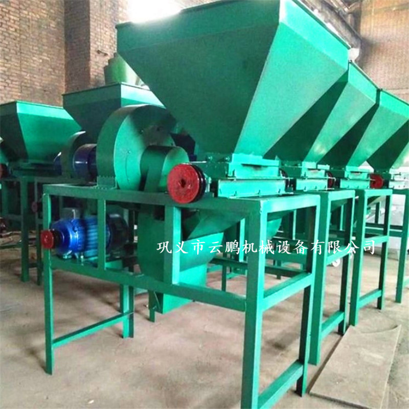 农场用蓖麻批量脱壳设备 500型萆麻子去皮机蓖麻脱壳机