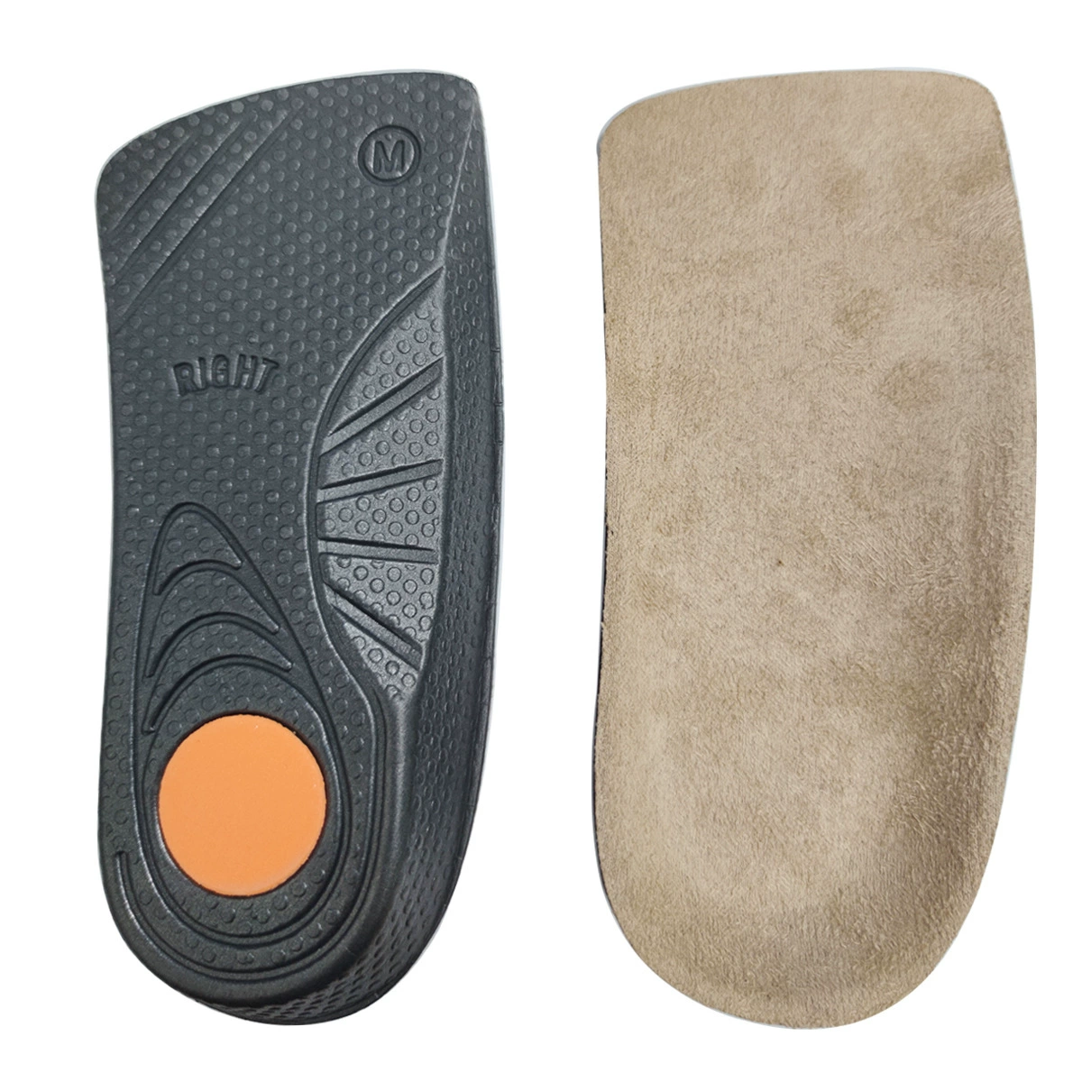 Corrective half insoles