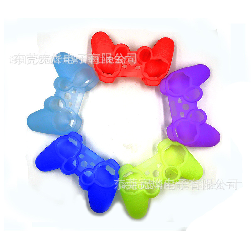 Fabricante en stock PS3 camuflaje funda de silicona PS3 funda protectora PS3 mango funda de silicona camuflaje color funda protectora