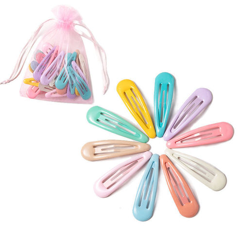Candy color hair clip ins card internet celebrity clip bangs color one word clip cute girl heart bb clip student hair accessories