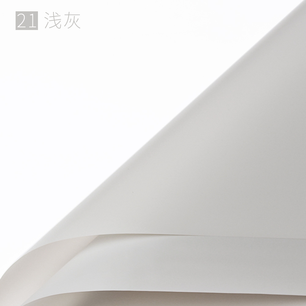 Flower Party Factory al por mayor papel mate de color sólido translúcido papel de embalaje de flores papel de embalaje de flores floristería papel de material de embalaje