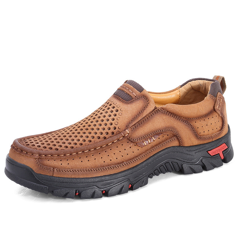 2022 primavera y verano nuevos zapatos casuales transfronterizos de montaña transfronterizos zapatos de hombre de edad media