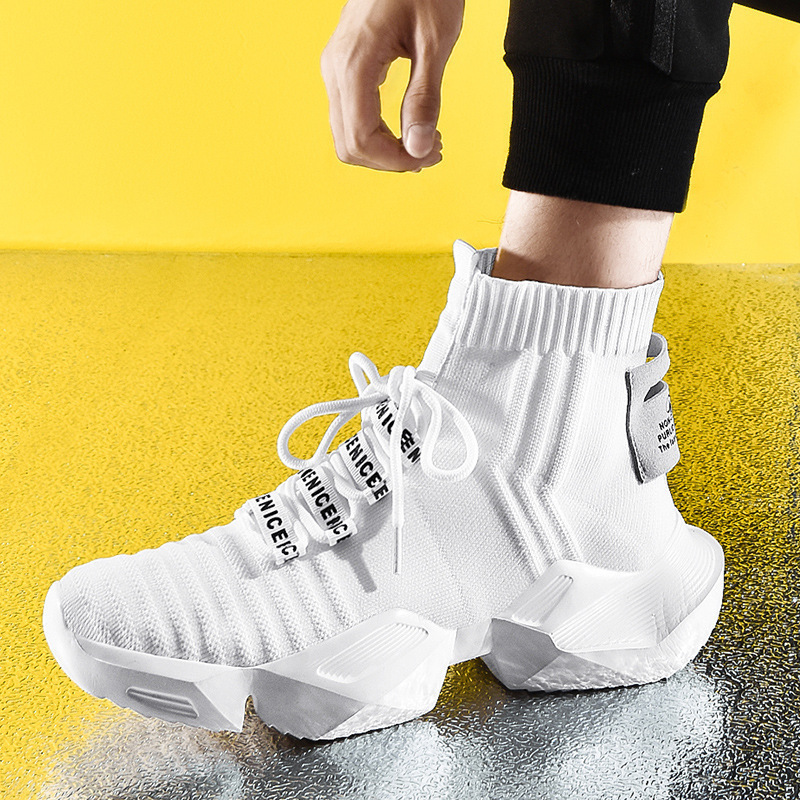 Otoño 2020 zapatos de hombre calcetines transfronterizos Zapatos de papá zapatilla de deporte de los hombres más tamaño zapatos de moda Zapatos Casuales