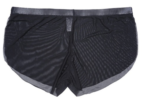 Amazon men's pajama shorts loose summer thin breathable Arrow pants ice silk trendy brand breathable mesh underwear for men