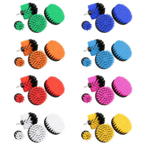 ebay8 color 4-piece electric drill Brush electric drill household Brush accessory set power supply scrubber cleaning kit