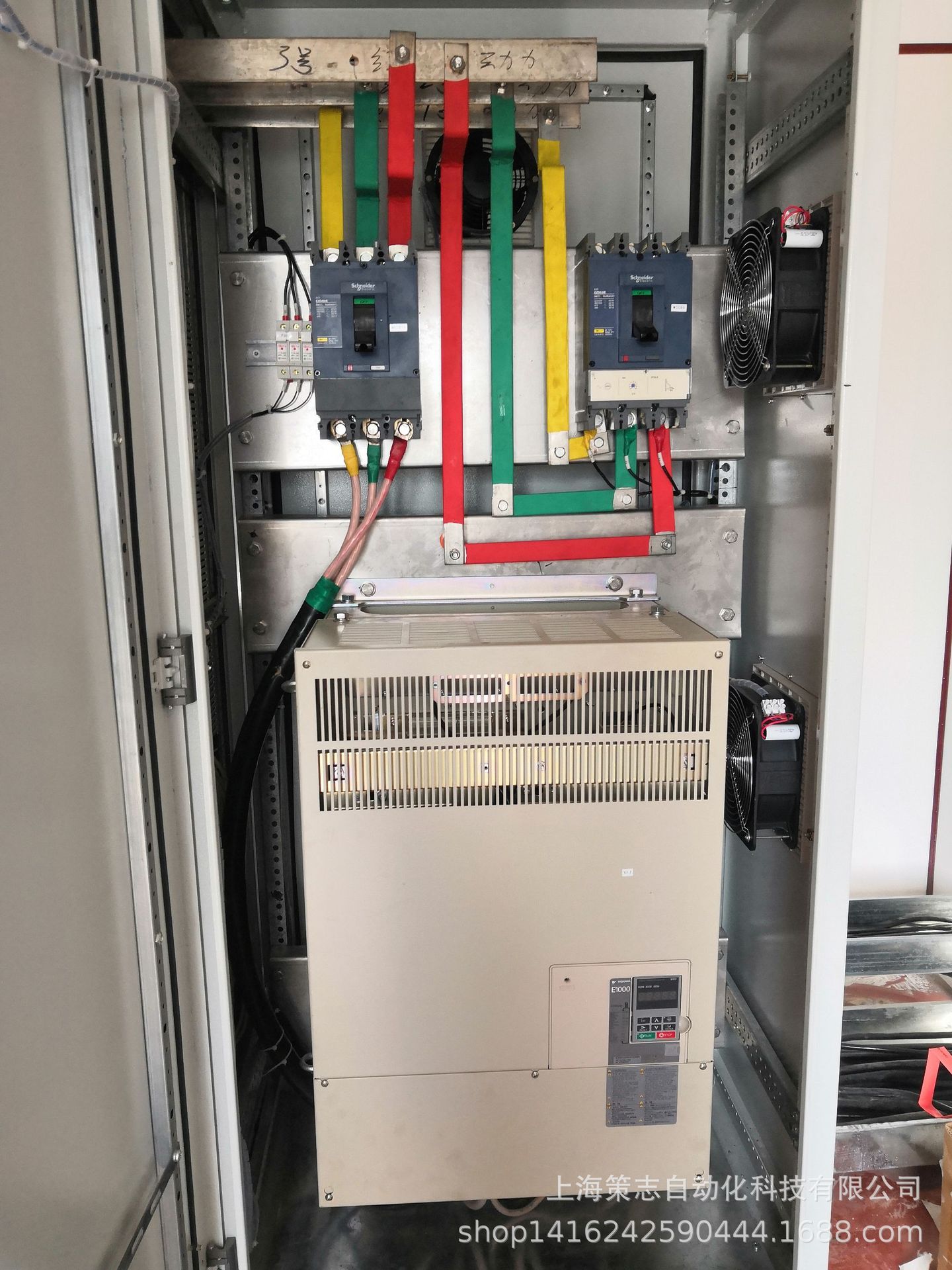 山东淄博废气回收PLC控制柜