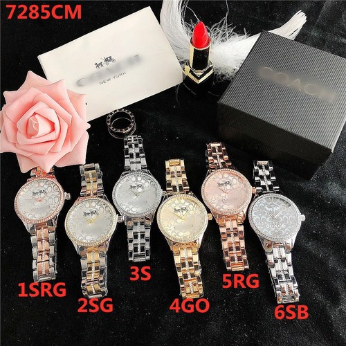 WISH Fashion Hot Selling Trendy Watch Fashion Shell Face Quartz Watch Steel Strap Casual Women's Watch Clock Wholesale