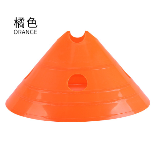 Large thickened football logo disc plum blossom hole logo disc roadblock obstacle football training auxiliary supplies