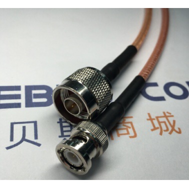 BNC公 to N公, DC-3G, F2（RG142）电缆,Talent柔性电缆组件