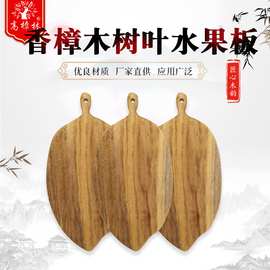新款菜板香樟木整板 披萨实木托盘 奇特造型蛋糕面包摆拍道具