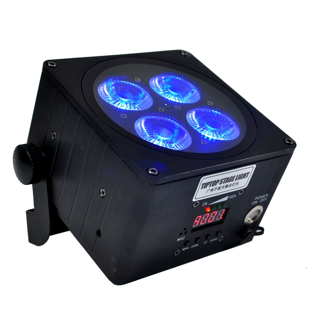 Сценический шестицветный RGBWA UV прожектор Pa Lantern 4 18W, многофункциональный свадебный/сценический светильник